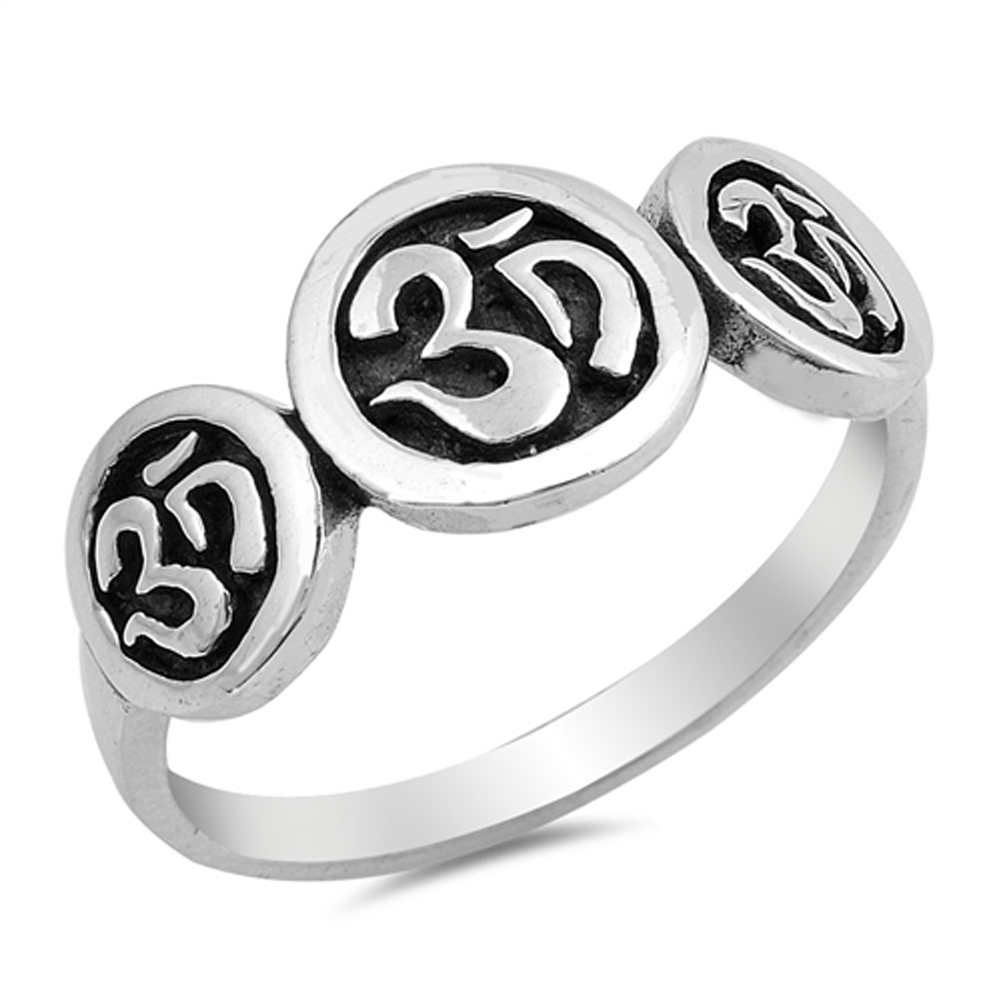 アクセサリー OX JEWELRY Silver Circle Ring OX JEWELRY（オックスジュエリー）の「Silver Circle of Wisdom