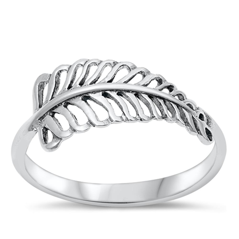 Leaf Fertility Growth Hope Cute Ring New .925 Sterling
