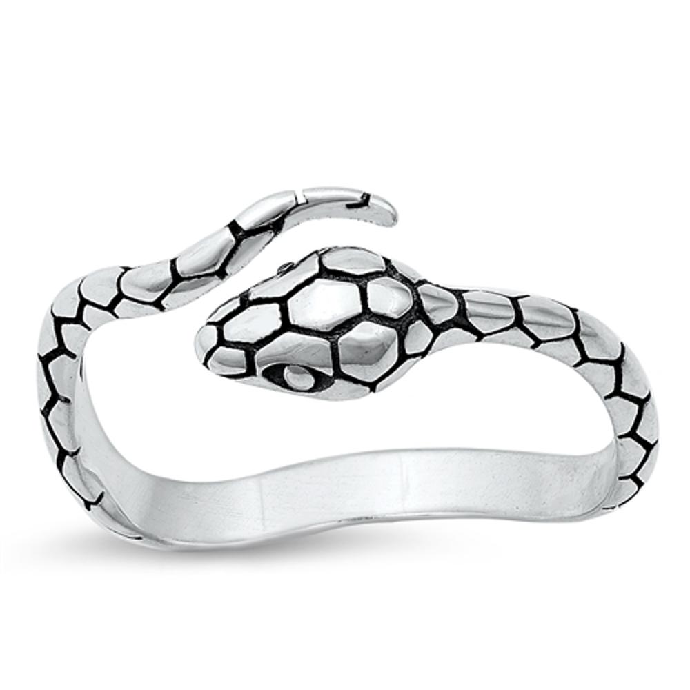 Open Adjustable Snake Wholesale Ring New .925 Sterling
