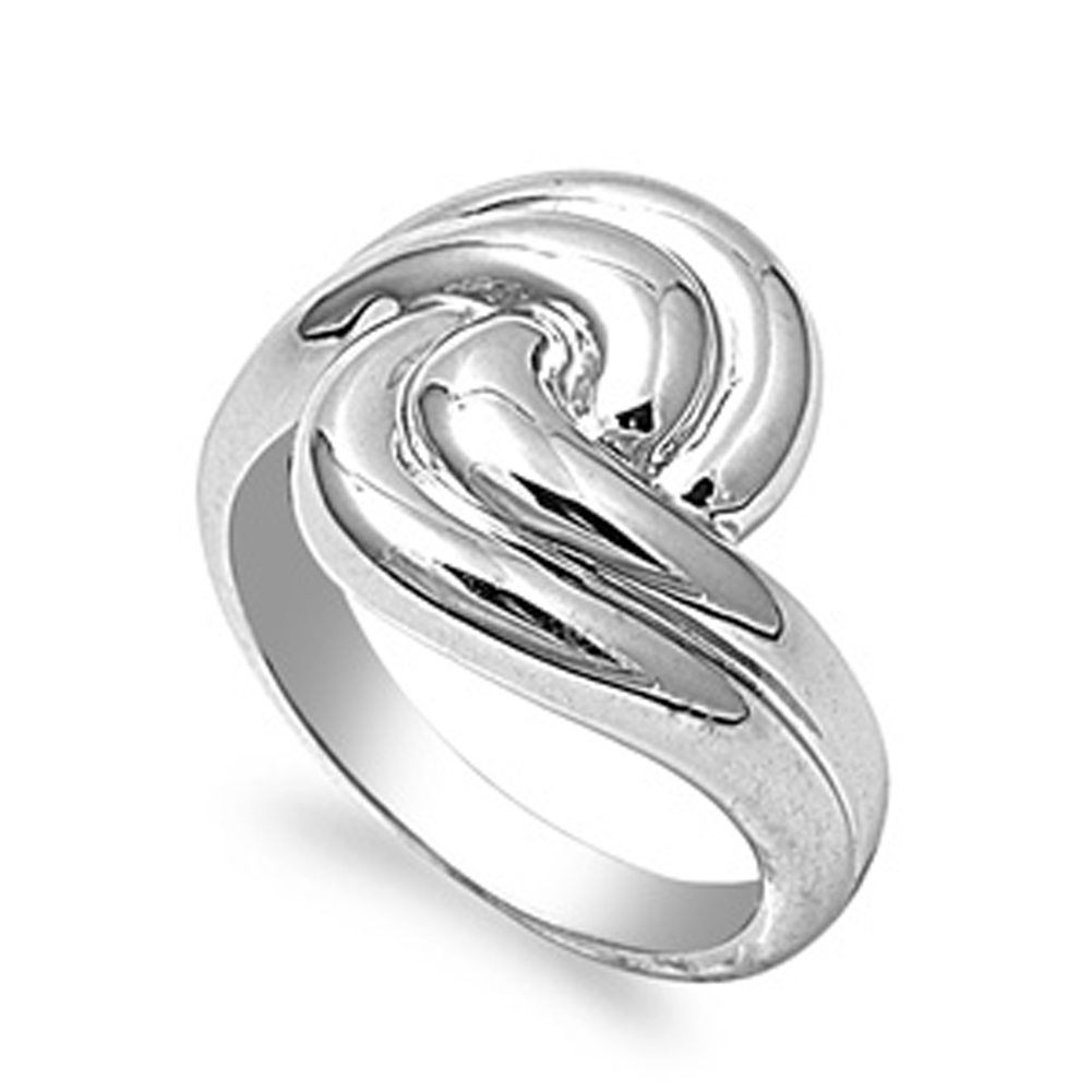 Rhodium Plated Brass Ring Size 8 New Liquidation Resale Closeout ...