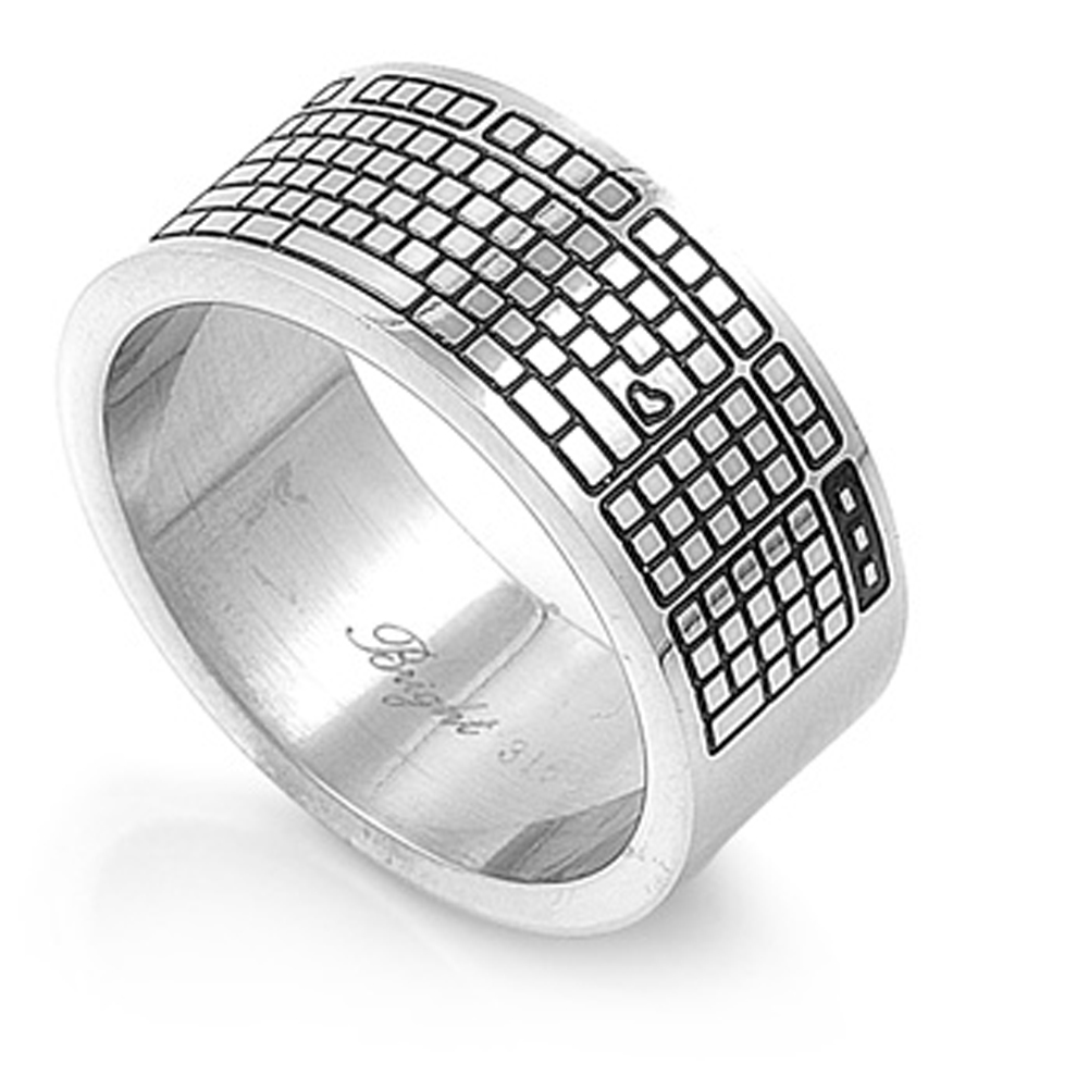 Stainless Steel Ring Size 11 Discount Liquidation Resale Closeout ...
