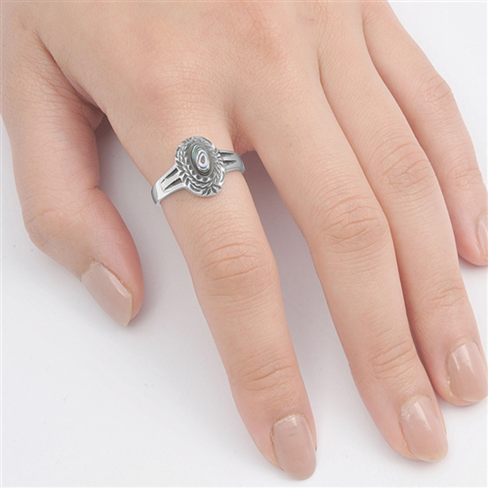 Ring New .925 Sterling Silver Vintage Band - Bild 3 von 5