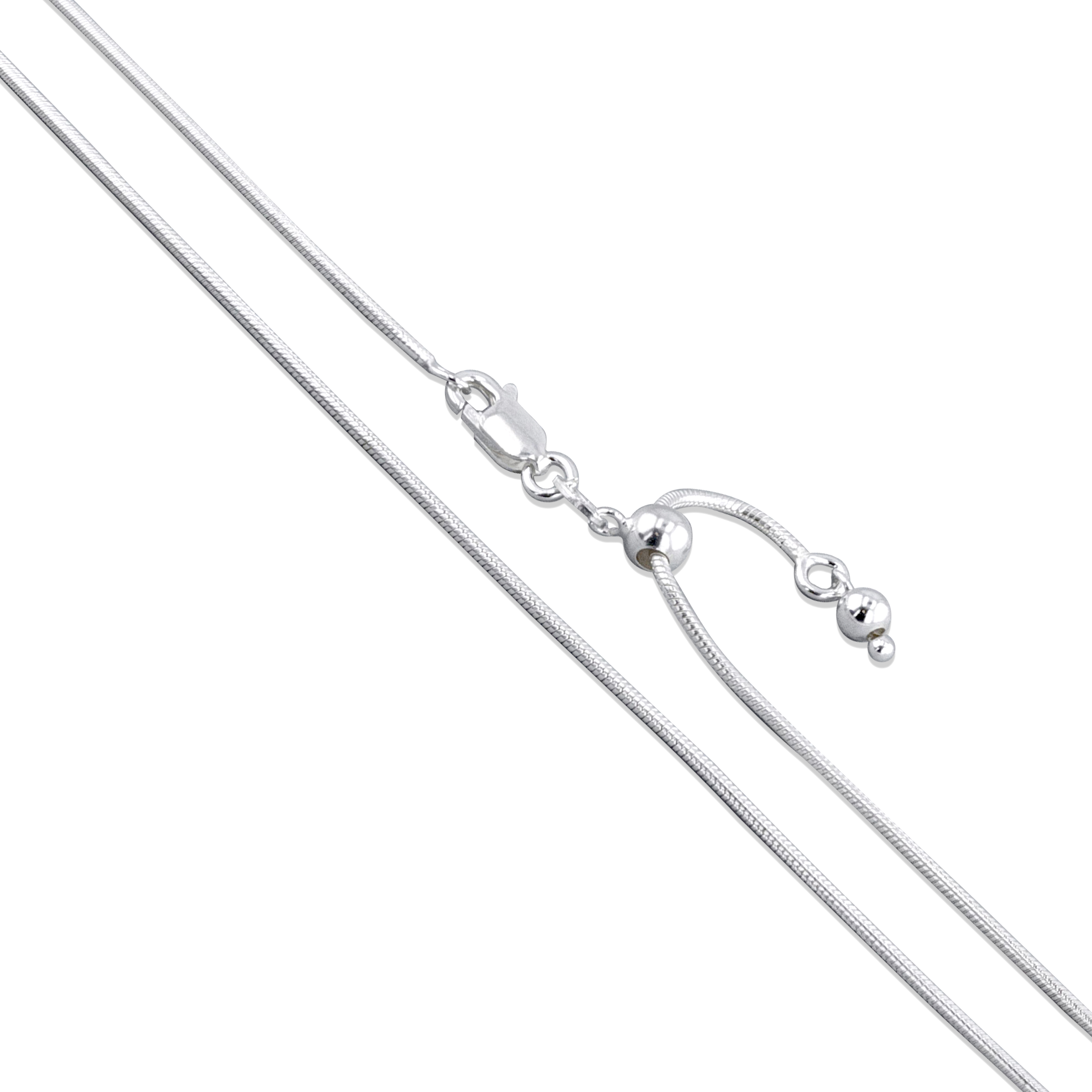 Sterling Silver Necklace SNAKE Chain 925 Italy 1.6mm | eBay Sterling Silver Necklace SNAKE Chain 925 Italy 1.6mm | eBay